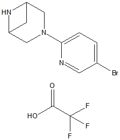 3,6-二氮雜雙環(huán)[3.1.1]庚烷，3-（5-溴-2-吡啶基）-，2,2,2-三氟乙酸鹽（1:2）